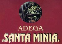 Adega Santa Minia etiqueta de vino